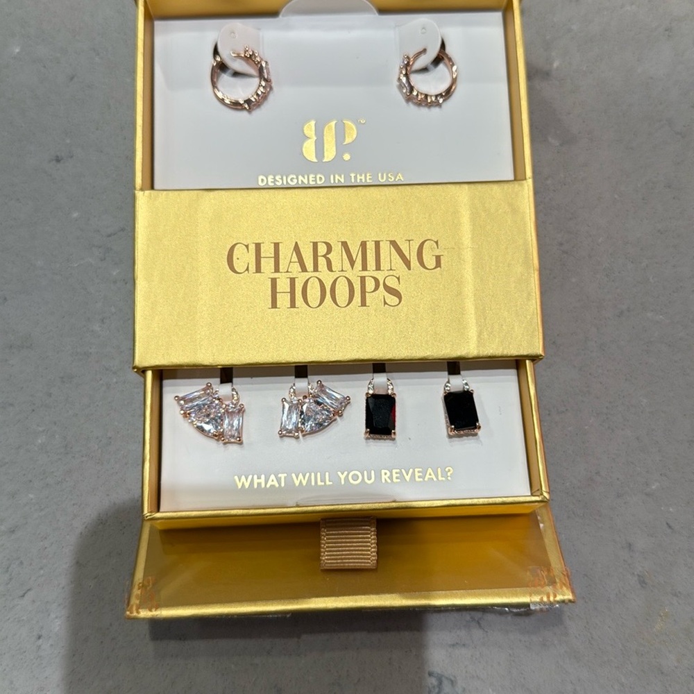 Charming Hoops- A fairytale hoop in rose gold